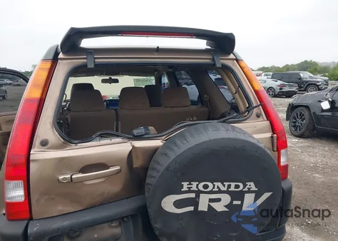 2002 Honda Cr-V Lx из США, поврежденный, VIN JHLRD78442C019313